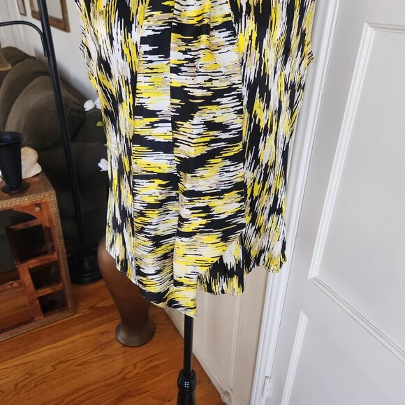 Buchanan and Kang Striking Blouse with Self Tie at Neck Sz 6 - Picture 4 of 11